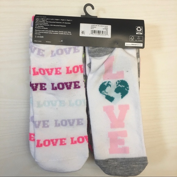 SALE!! NWT Love the Earth Socks, 10 pairs 🌍 - Picture 7 of 7